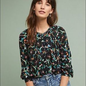Anthropologie Alisande Buttondown, Small